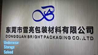 Zakje met rits voor ondergoed