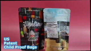 In China gemaakte fabrikant van kinderveilige tassen met in de VS gepatenteerde CR-verpakkingsoplossingen