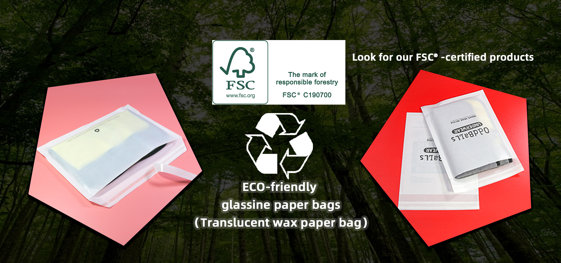 kwaliteit Glaspapierzakjes fabriek