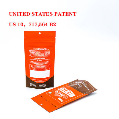 Verbeterde kindervriendelijke tassen met geurbestendige en zelfdragende plastic rits slot