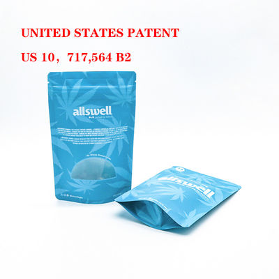 Verbeterde geur-blokkerende veilige kindervriendelijke tassen met zelfdragend plastic ritslot