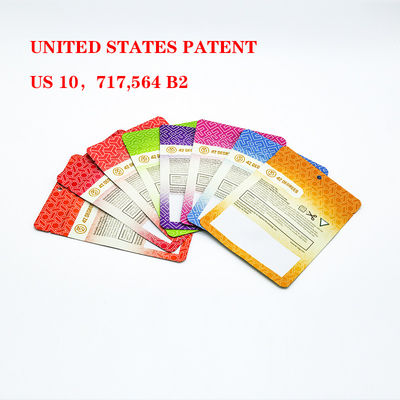 Op maat gemaakte geurbestendige kinderbestendige Mylar-zakken met veilig plastic ritslot voor tabaksverpakkingen