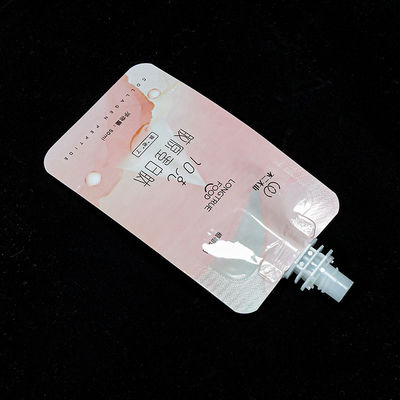 Op maat gedrukt Staande Spout Pouch Jelly Milky Juicious Liquid Packaging Spout Pouch Bag