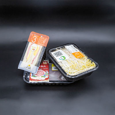 Afneembare afschiltende beschermende film gelamineerd plastic bakje beker afdichting deksel film