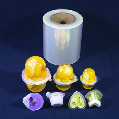 Custom Logo Easy Dairy Peelable Lidding Film Polyesterfilms