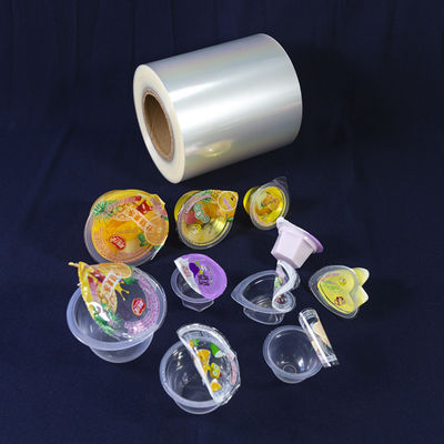 Voedselverzegelingsfolie Foogbestendige plastic-laminaatverzegelingsmiddelen voor voedselcontainers