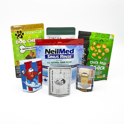 Plastic Food Packaging Bag, Stand Up Zipper Bag Manufacturer, Aluminium folie composiet zak