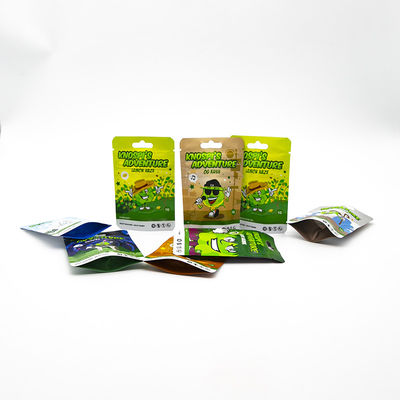 Op maat gemaakte kindveilige ritszak voor tabak - High Barrier Mylar Packaging