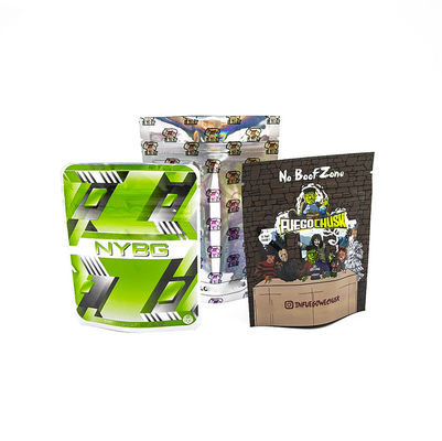 Gepersonaliseerd Driezijdig Sigaret Mylar Tas Printbaar Ontwerp