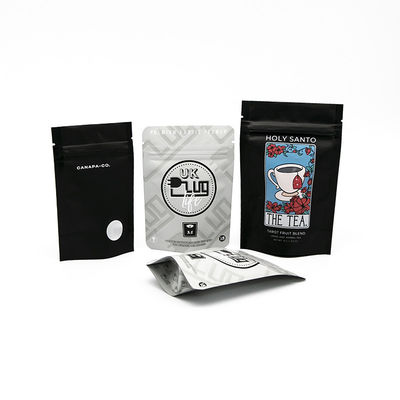 Geprinte zakjes met zip slot waterdicht biologisch afbreekbaar plastic opstaande aluminiumfolie