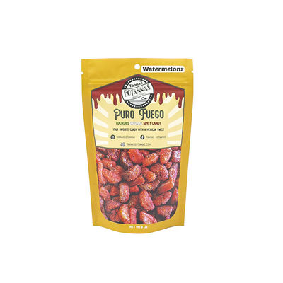 Op maat gemaakte vochtbestendige plastic zakken met onderkant voor voedsel