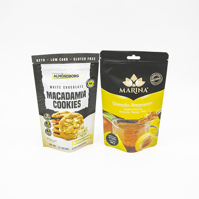 Op maat gedrukte kinderbestendige Mylar zakken voor zachte sappige suiker koekjes voedselopslag