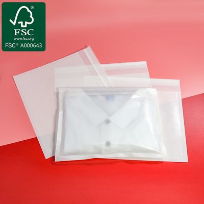 Aangepaste Biologisch Afbreekbare Glassine Zakken met Logo Bedrukking
