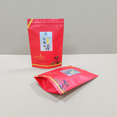 Makkelijk af te trekken rits StandUp Duurzame zakjes voor kwaliteitsgarandeerde voedselverpakkingsoplossingen