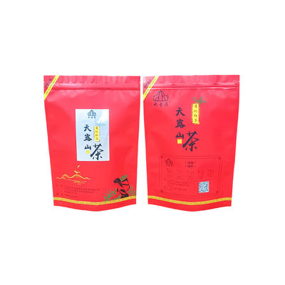 Stand-up gealuminiseerde plastic zakken met vochtbescherming met rits voedselopslag