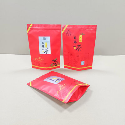 Aanpasbare, afdrukbare, herbruikbare Mylar-zakken, opstaande zakken met rits voor voedselopslag