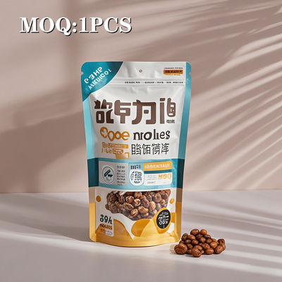 Fabriek Custom Logo Printed Plastic Nylon Polyethyleen Bag voor brood Sandwich Koekjes Snacks Verpakking