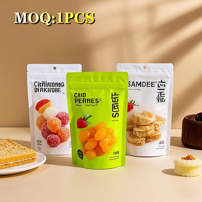 Op maat gedrukt 7g 14g 28g Holografische speciale vormen Die Cut Mylar Bags 3.5g Cali Pack Bag met Ziplock