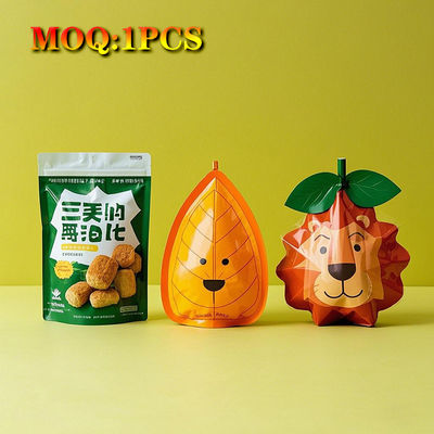 Op maat gemaakte onregelmatige speciale zakken 3.5g folie geurbestendige die cut verpakking kindbestendig rits Mylar stand up pouches