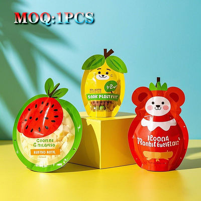 Op maat gemaakte verpakking Die Cut Heat Seal herverzegelbaar Stand Up Pouch Food Printed 3.5g Pouches Aluminium Plastic