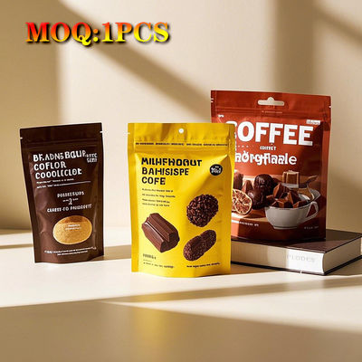 Op maat gedrukt 500g 1kg 5kg 10kg wei-eiwit poeder Chocolade Snacks Gummies Bag Stand Up Food Bag Verpakking