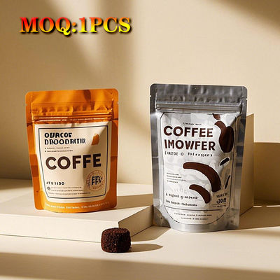 Groothandel Op maat hervergrendelbare plastic zakken Voedselverpakking Stand Up Pouch Zip Lock Bag Met Logo