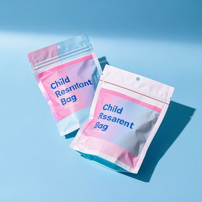 Custom Logo Packaging 1oz 28g / 7 Gram / 4x5 Inch 3.5 G Edible Candy Cookie Smell Proof Zipper Mylar Plastic Bag