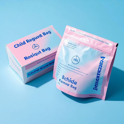Eco-vriendelijke kinderbestendige platte zakken FDA-compliant materiaal Bulk Wholesale Optie
