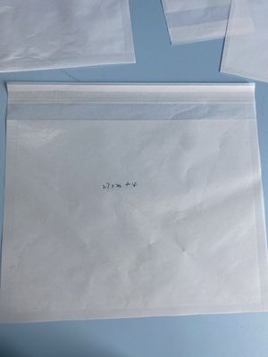 40g glazen zelfverzegelbare zakken biologisch afbreekbaar en merkklaar voor kleding