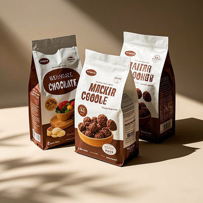 Op maat gemaakte matte koffiezakken Luxe merk met antistatische coating