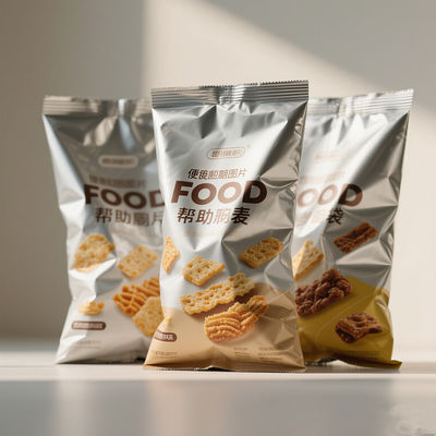 Industriële kwaliteit BOPET Aluminium folie zakken herbruikbare bulk koffie snack opslag met rits sluiting