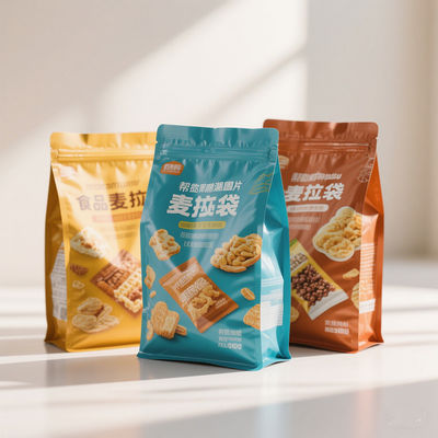 QR-code traceerbare Mylar tassen laser gegraveerde merknaam + recyclebaar materiaal