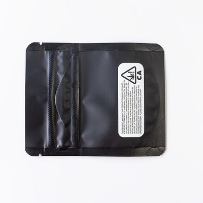 Gepersonaliseerde kinderbestendige Mylar-tas Groothandel Tamperproof Zipper FDA-conform Waterdicht Herbruikbaar