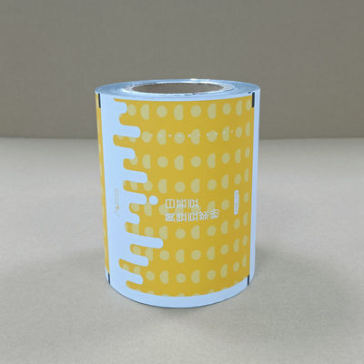Voedingsmiddelenlaag Multi-layer PET/AL/PE Powder Packaging Roll Film Custom Sizes Vochtbestendige & ISO gecertificeerd voor koffie/melkpoeder/wasmiddel