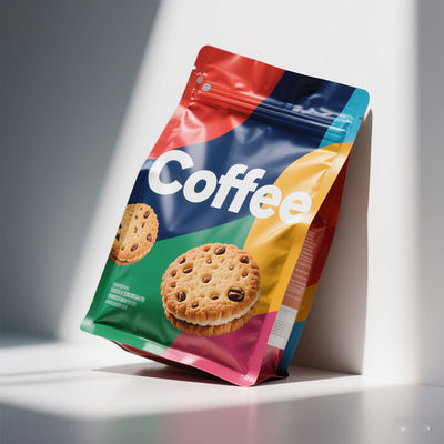 Hoge-barrière 8-zijdige verzegeling stand-up zak PET/AL/PE Composite & FDA 21 CFR