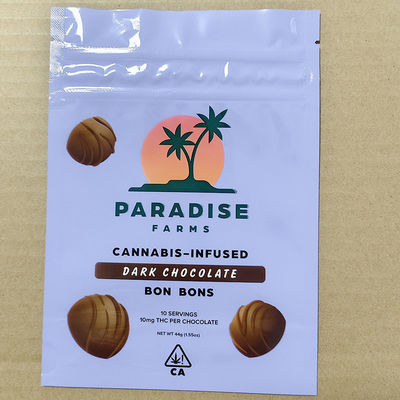 Eco-vriendelijke stand-up ziplock zak Custom gedrukt composteerbare verpakkingszak herbruikbaar voor snacks & koffie