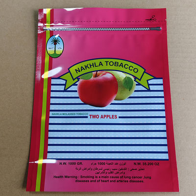 Stand-up pouch met makkelijke traan notch, composiet verpakking voor droog voedsel, maat & logo