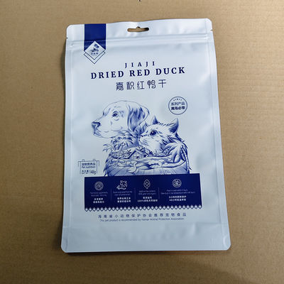 Opstaan zak met vensterpaneel Premium cosmetische verpakking Glanzende afwerking & UV-bescherming