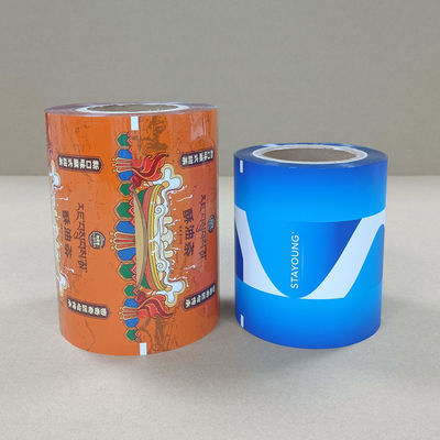 Op maat gedrukte probiotische plastic verpakkingsrol film UV-bestendige vochtbestendige OEM ODM service