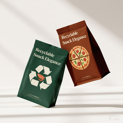 Groothandel 8-zijdige verzegelde milieuvriendelijke verpakkingszakken Recyclebare aanpasbare maten