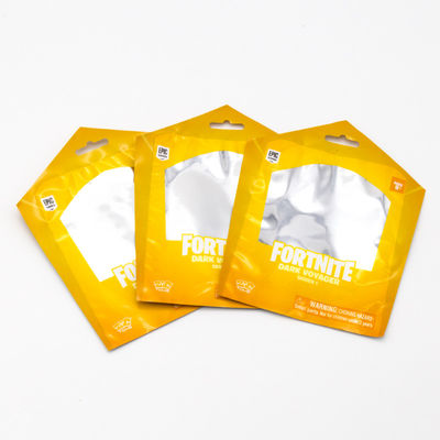 Aantrekkelijke PVC / OPP / PP aangepaste speelgoedzakken met logo-afdruk speelgoedverpakking