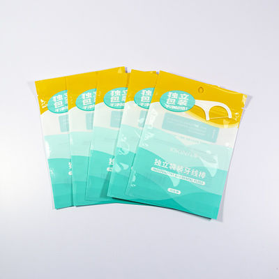 Privélabel Floss Pouch Leak Proof Easy Tear Notch voor mondverzorgingsmerken