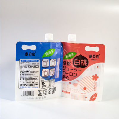 Isolatieprestaties Temperatuurbehoud ≤4°C 35mm TPU Spout Silicone Valve Bubble Tea Bag