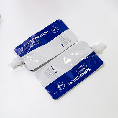 Flat bottom 100 ml spout pouch op maat voor opstaande verpakkingsoplossingen