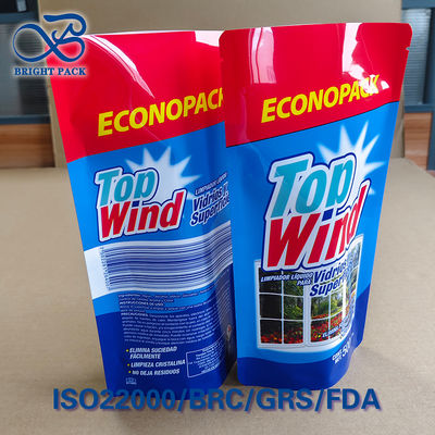 Milieuvriendelijke Tri-Seal Zakken voor Glasreiniger - Recyclebaar Composietmateriaal