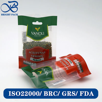 Transparante, recyclebare plastic voedselverpakkingszakken met aangepaste logo-opdruk, rechtstreeks van de fabriek.