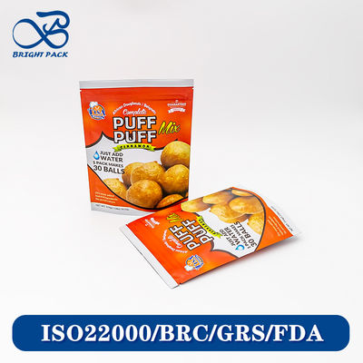 Groothandel Hoge kwaliteit op maat ontworpen gelamineerde stand up pouch snacks verpakkingszak.