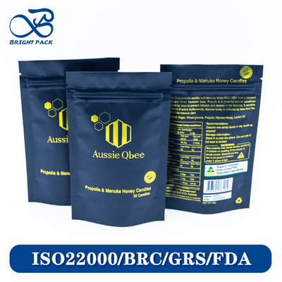 Premium stand-up zakjes voor snoepverpakkingen met bedrukking van uw eigen merk. Kortingen op bulkbestellingen.