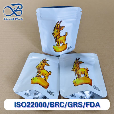 Hersluitbare ritssluiting stand-up zak voor verpakking van klein speelgoed. Eigenschappen: anti-statisch en lichtgewicht.