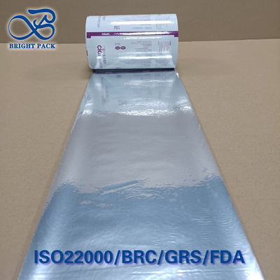 PET/AL/PE ClO2 Desinfectiemiddel Filmrol 0,05 OTR Barrier & Lightproof Voor chemische stabiliteit